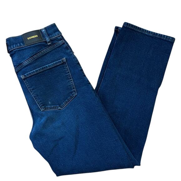 Express Modern Straight Blue Jeans Women’s 4 Classic Clean Contemporary Normcore - Picture 1 of 10